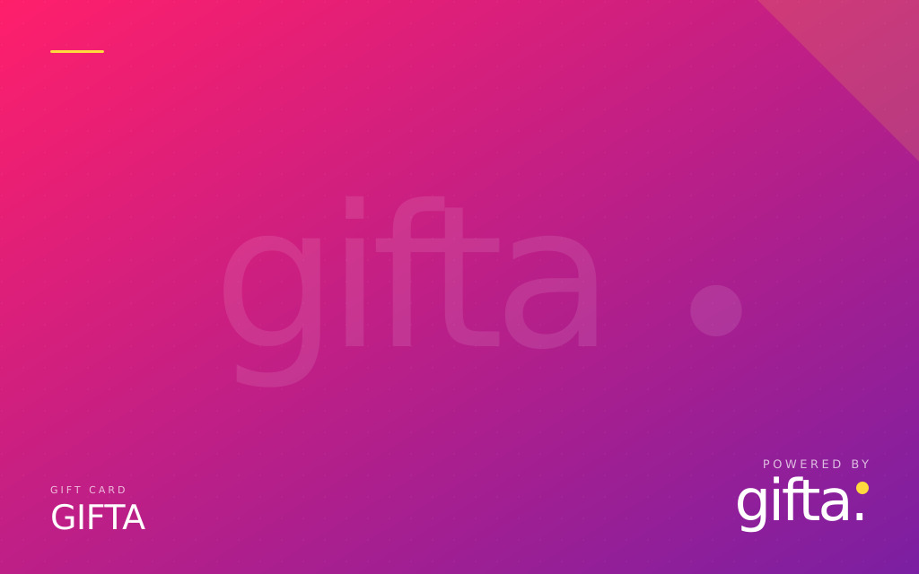 GIFTA gift card