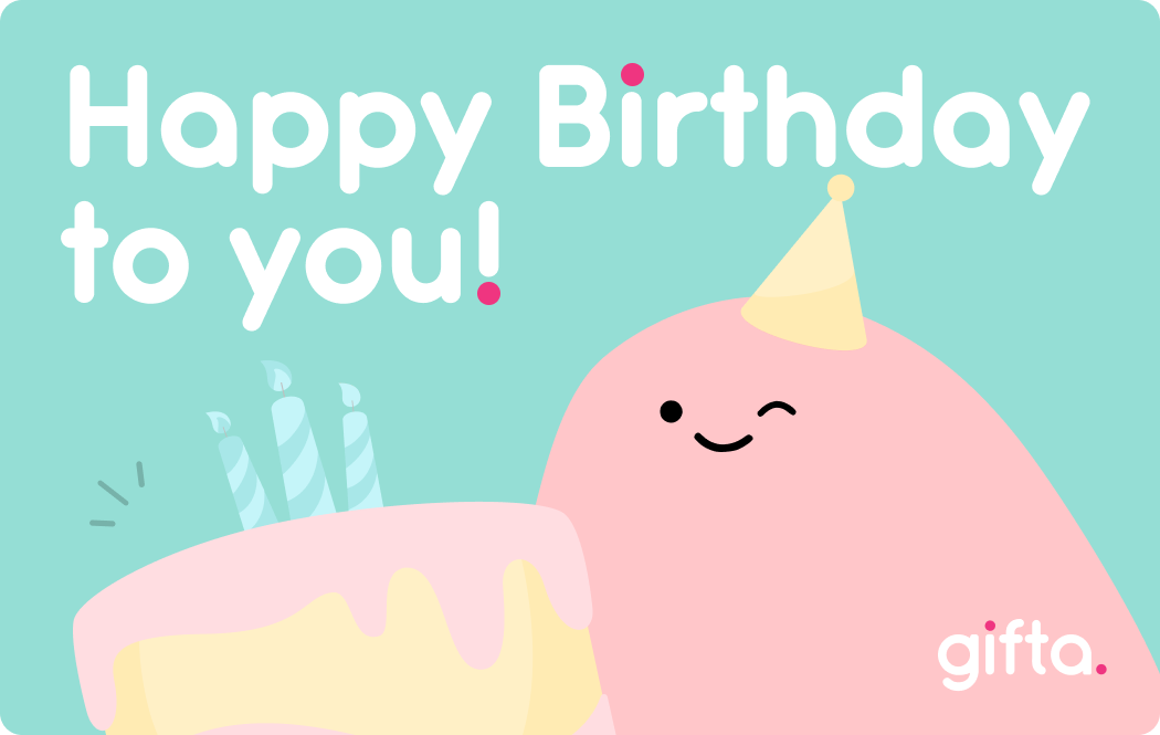 GIFTA Happy Birthday